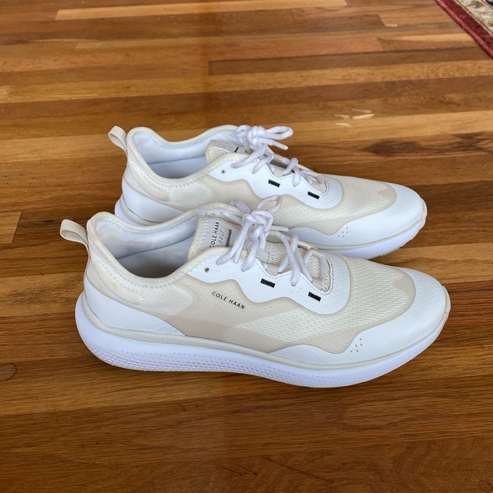 Cole Haan Zerogrand Fairway Golf Shoes Optic White size 9.5 - Picture 3 of 10